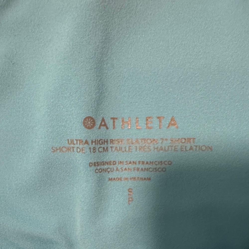 Blue Athleta Women's Shorts - Picture 3 of 3